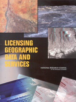 cover image of Licensing Geographic Data and Services